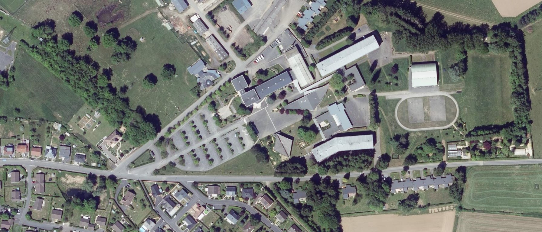 Vue aérienne de CFA AGRICOLE SAINT-LAURENT