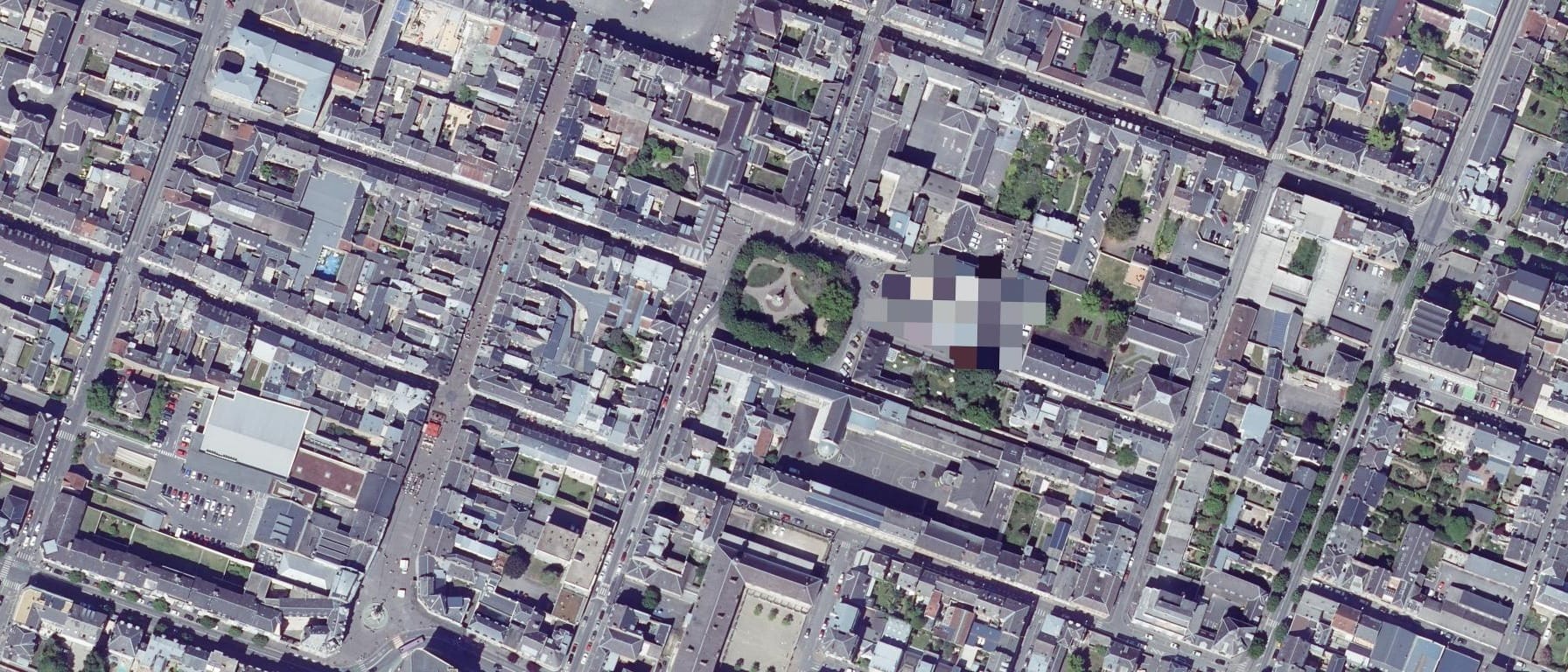Vue aérienne de CFA SAINT PAUL
