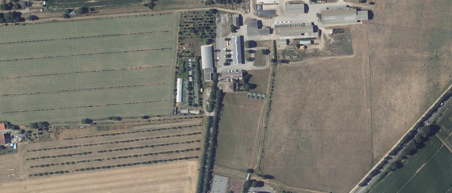 Vue aérienne de CFPPA d'ARIEGE COMMINGES - Pamiers