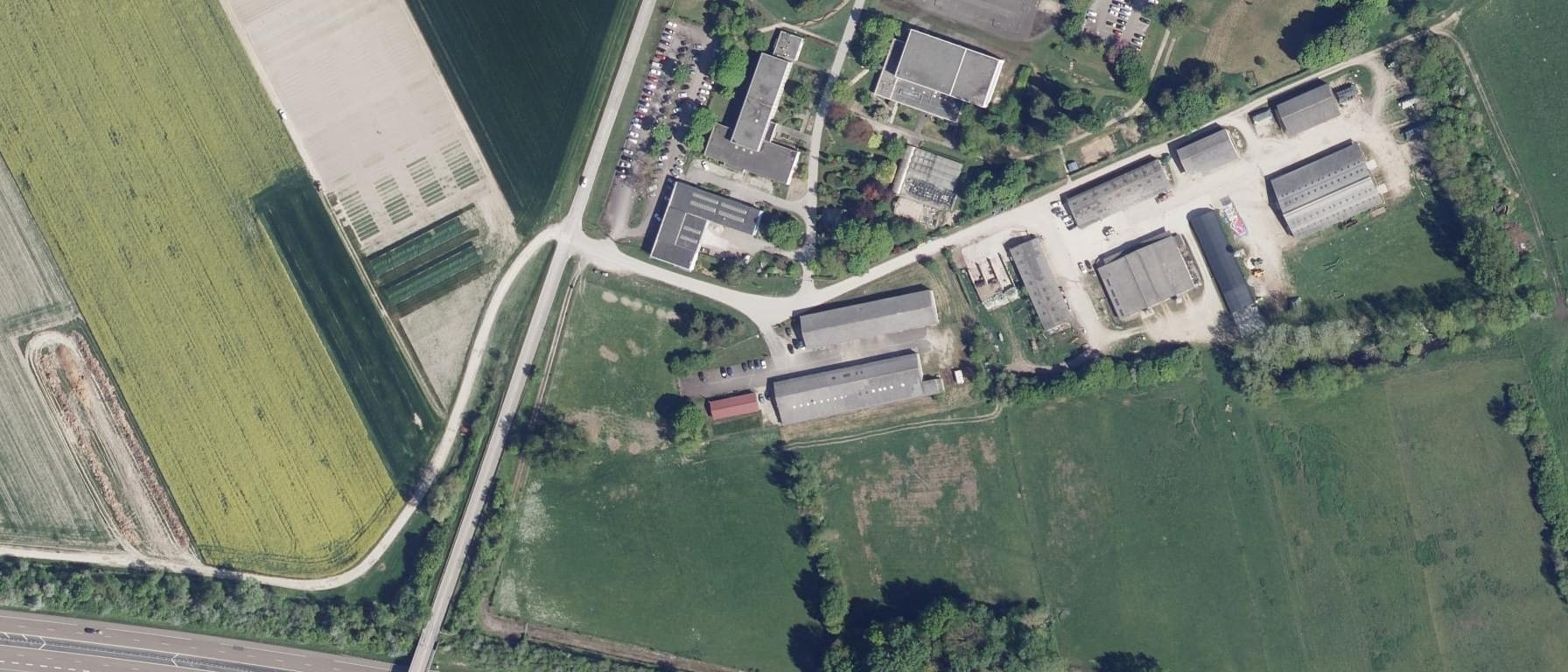 Vue aérienne de Lycée agricole Charles Baltet