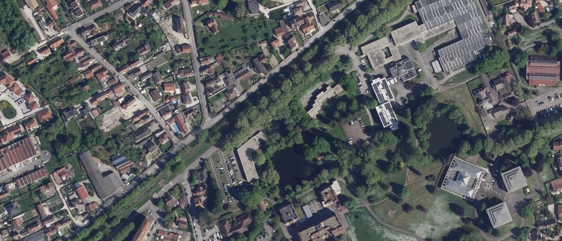 Vue aérienne de Lycée professionnel Gabriel Voisin