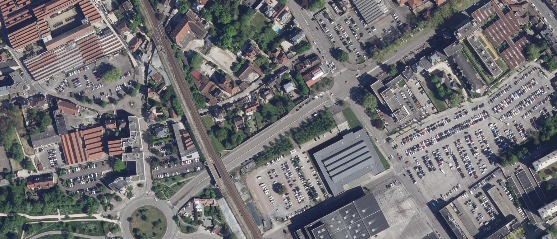 Vue aérienne de Groupe Alternance Troyes