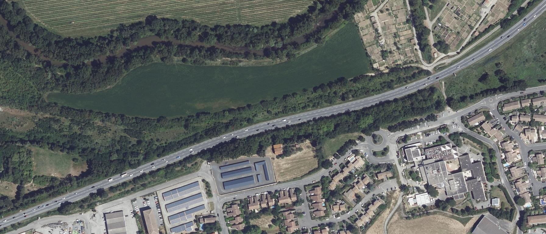 Vue aérienne de Lycée professionnel Charles Cros