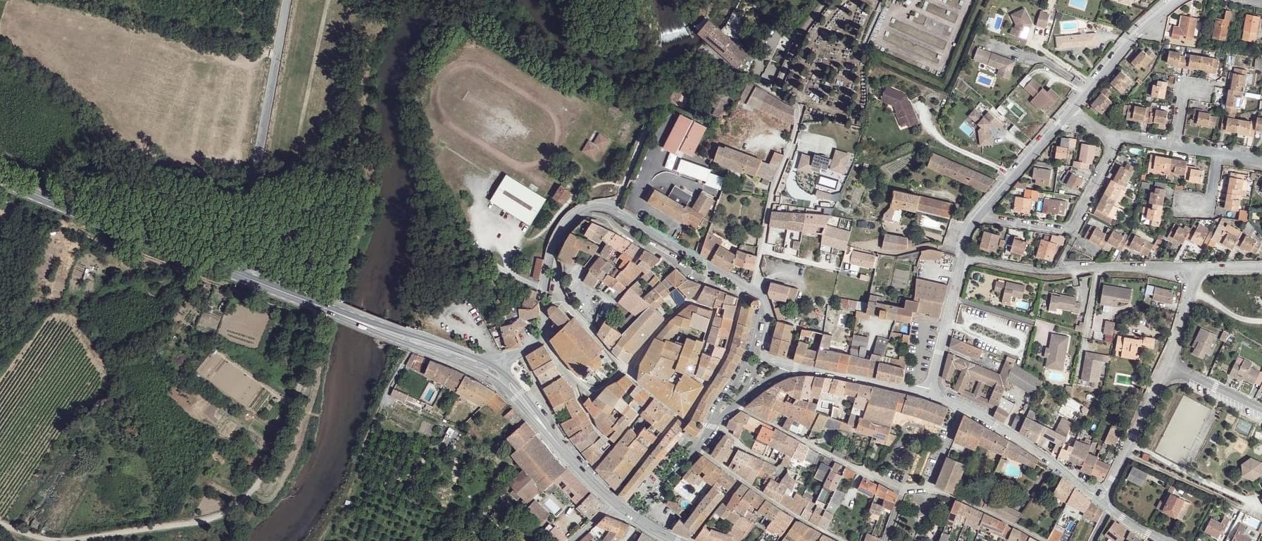 Vue aérienne de Lycée professionnel Agricole EMILIE DE RODAT