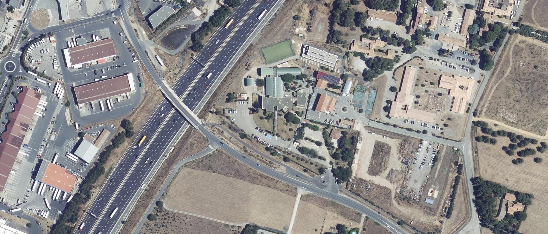 Vue aérienne de CFPPA des Pays d'Aude - Narbonne