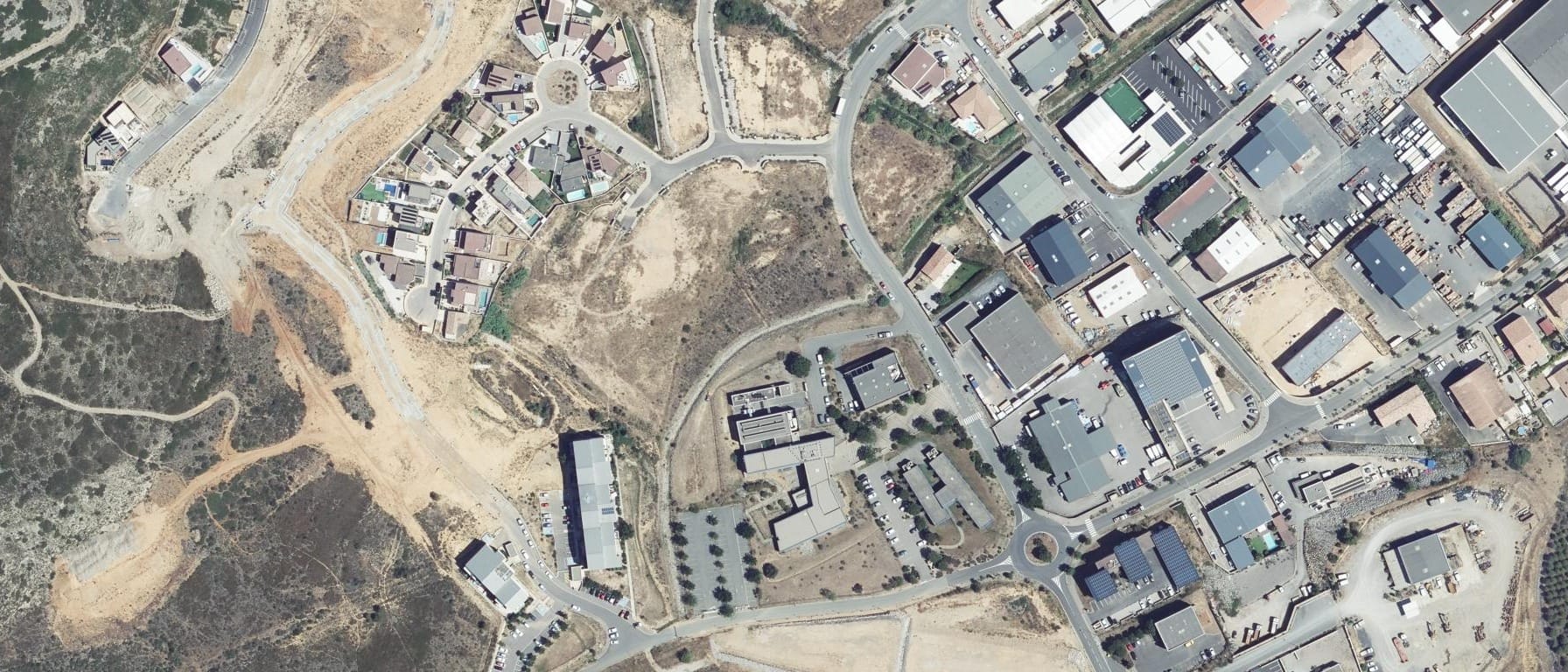Vue aérienne de I.U.T de Perpignan (Site de Narbonne)