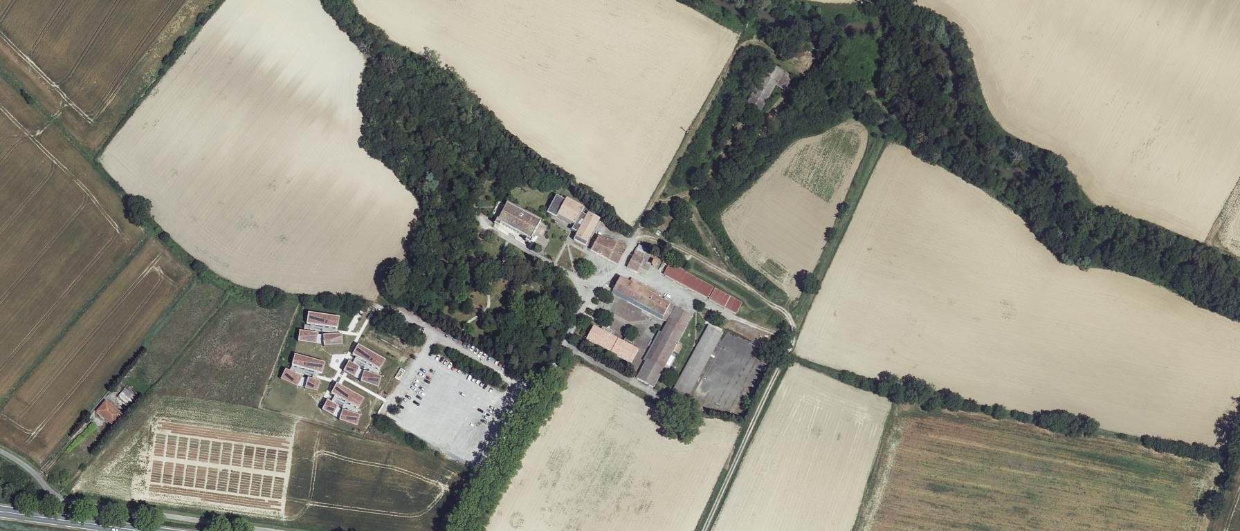 Vue aérienne de Ecole Sup. La Raque