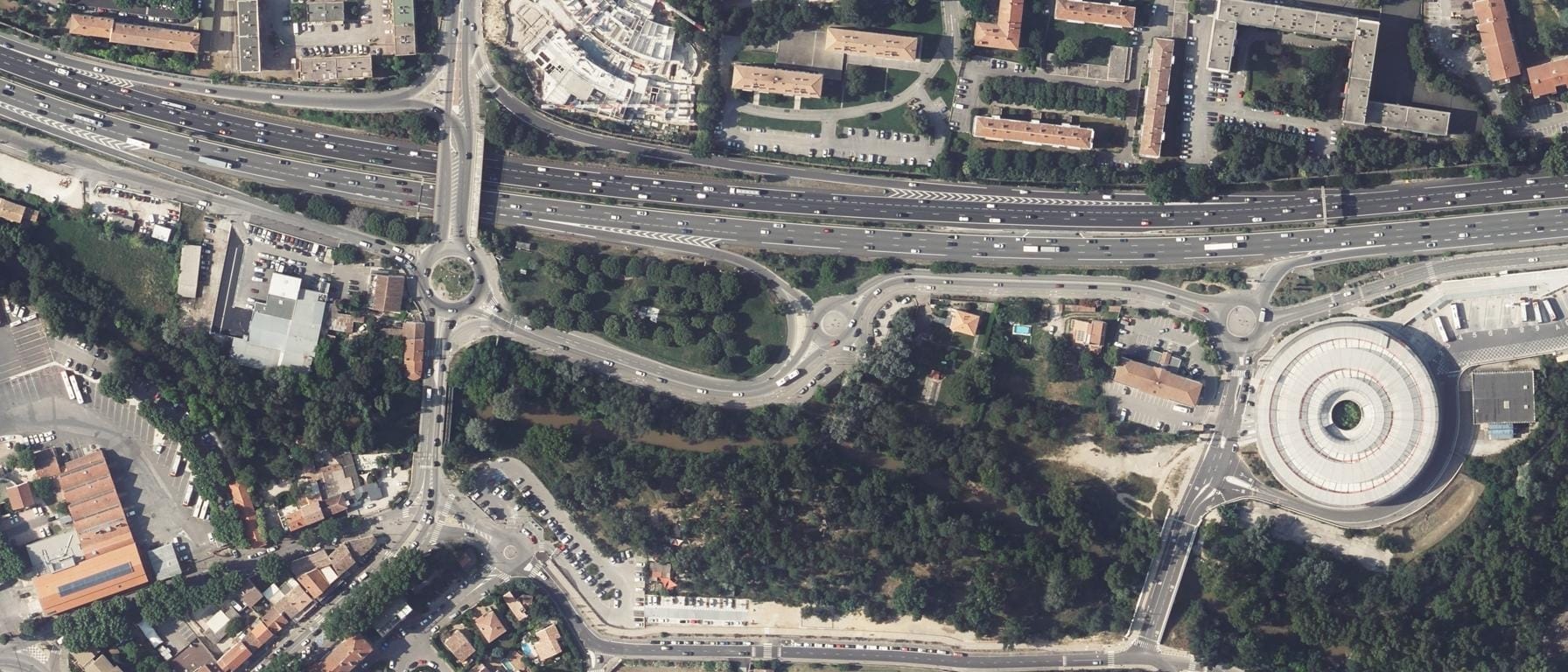 Vue aérienne de GRETA-CFA PROVENCE - Lycée Emile Zola