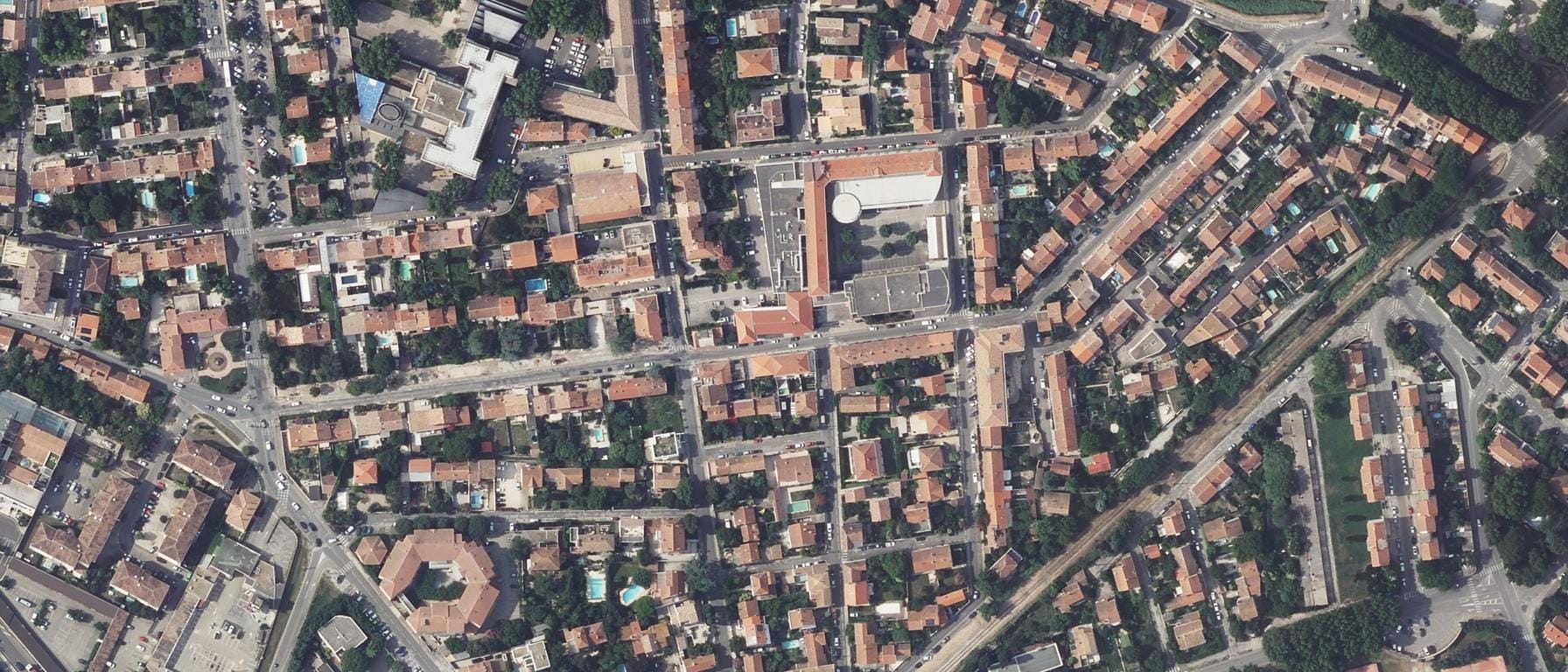 Vue aérienne de GRETA-CFA PROVENCE - Lycée Pasquet