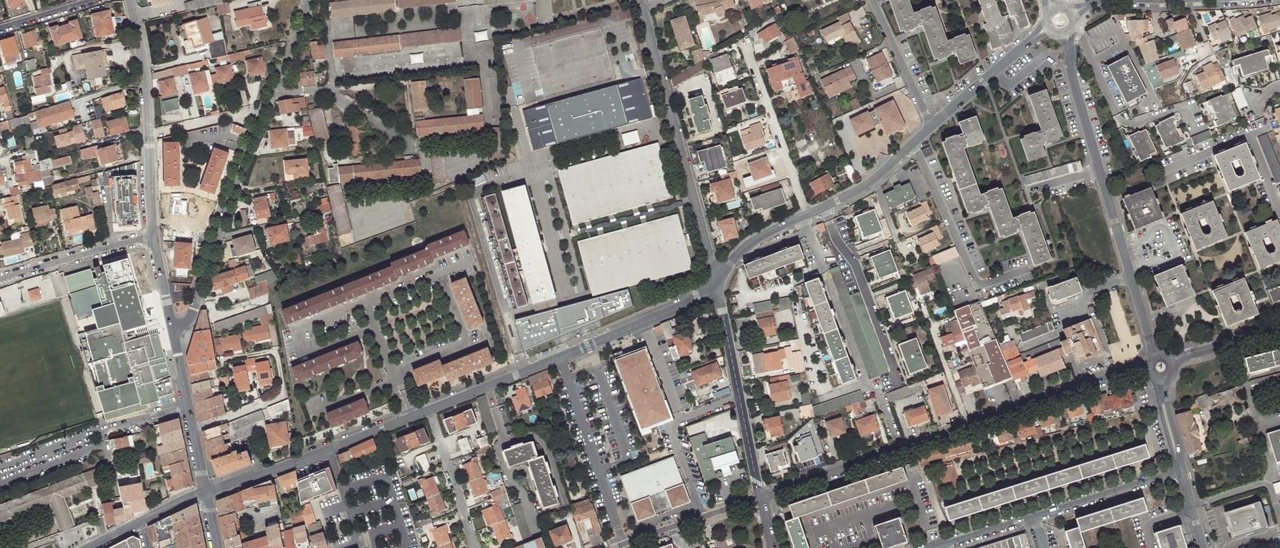 Vue aérienne de GRETA-CFA Provence - Lycée professionnel Louis Blériot