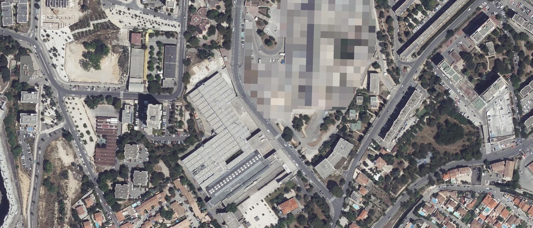 Vue aérienne de GRETA-CFA Marseille Méditerranée - Lycée Denis Diderot