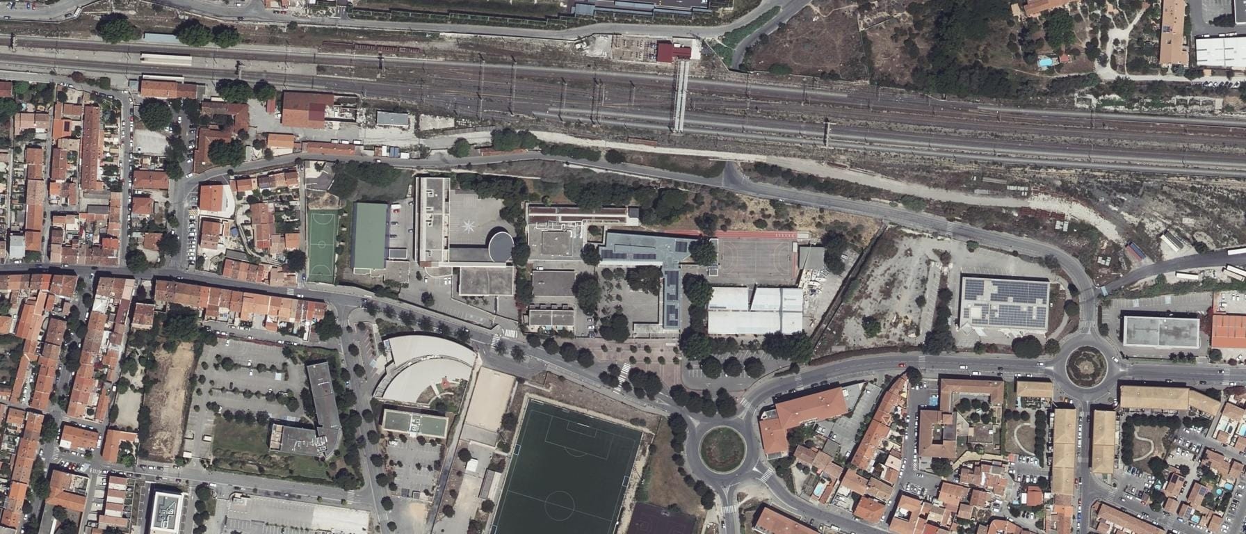 Vue aérienne de Lycée professionnel Estaque (L')