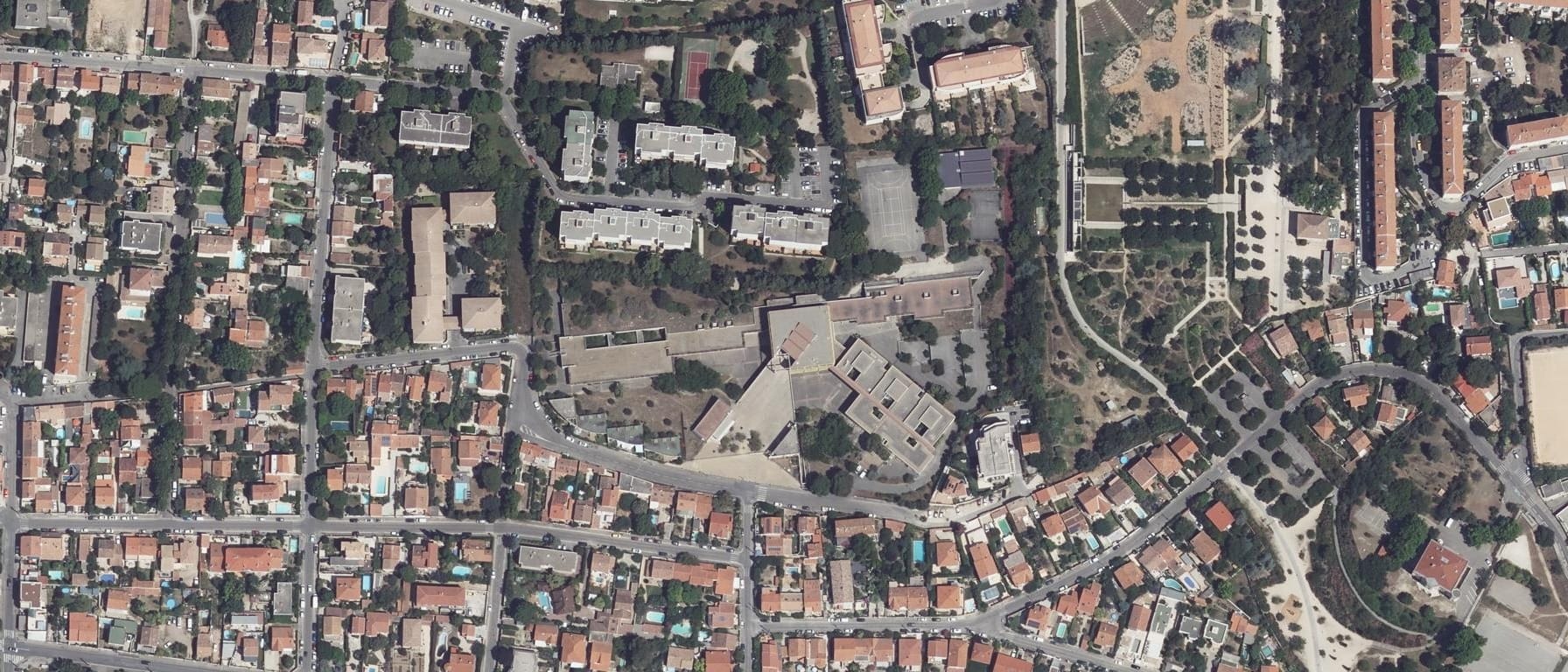 Vue aérienne de Lycée professionnel Blaise Pascal