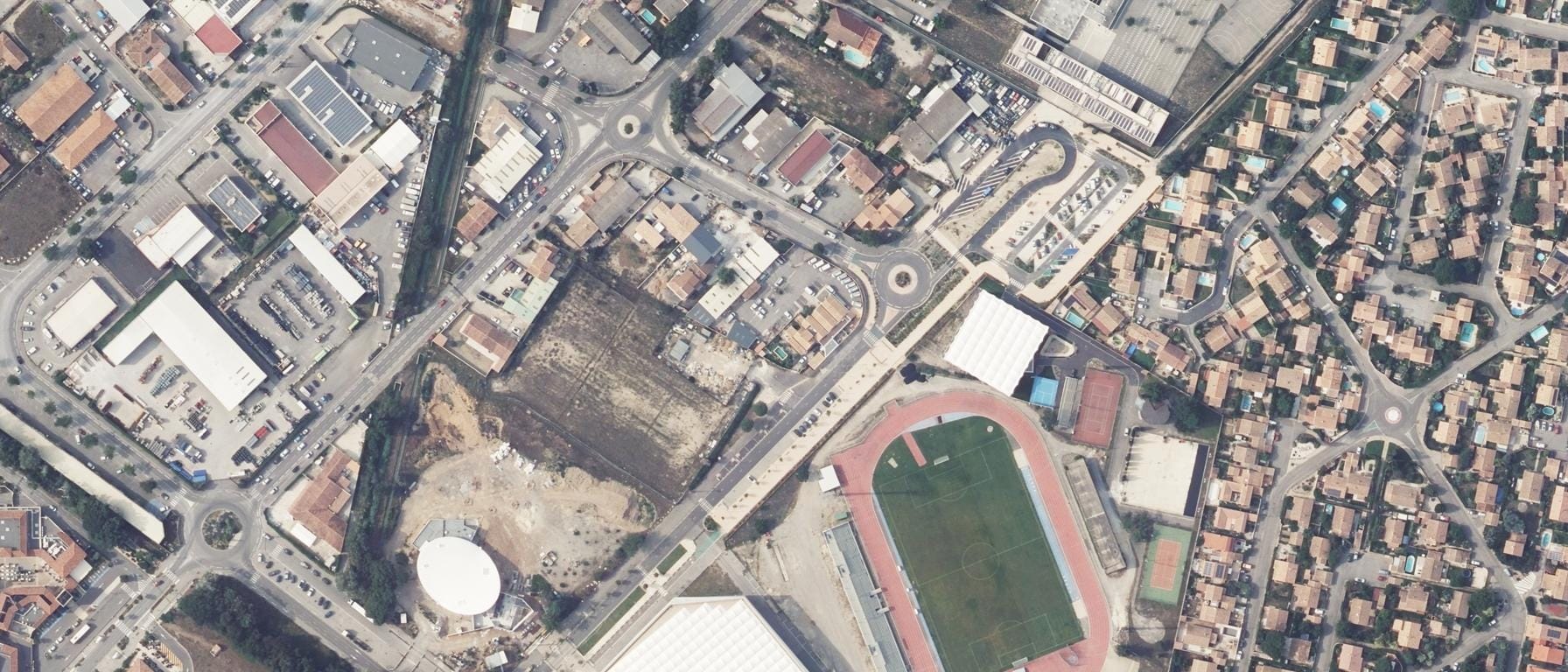 Vue aérienne de GRETA-CFA PROVENCE - Lycée professionnel Les Alpilles