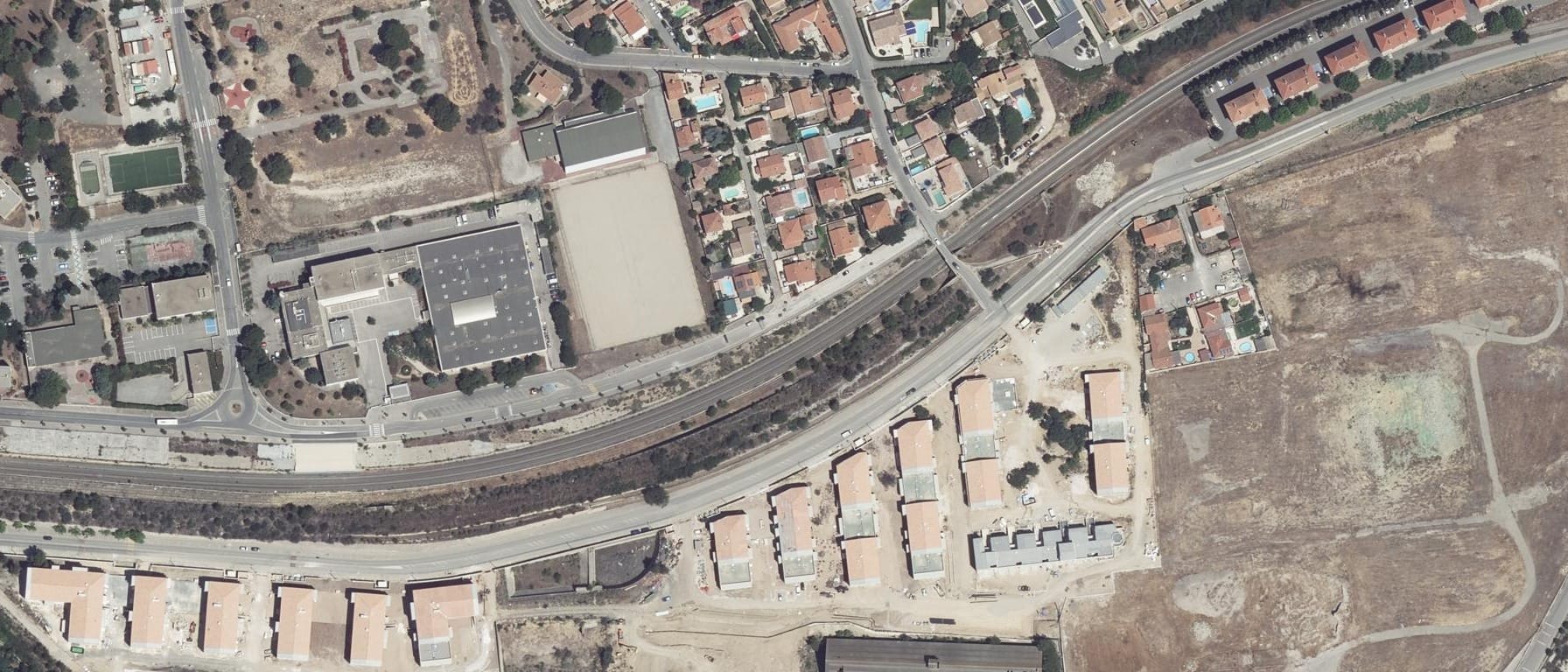 Vue aérienne de GRETA-CFA Provence - Lycée Jean Moulin