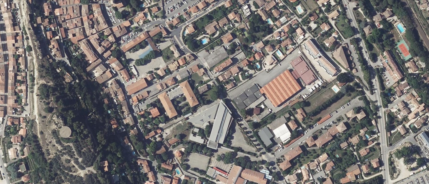 Vue aérienne de Lycée professionnel Ferrages (Quartier Les)