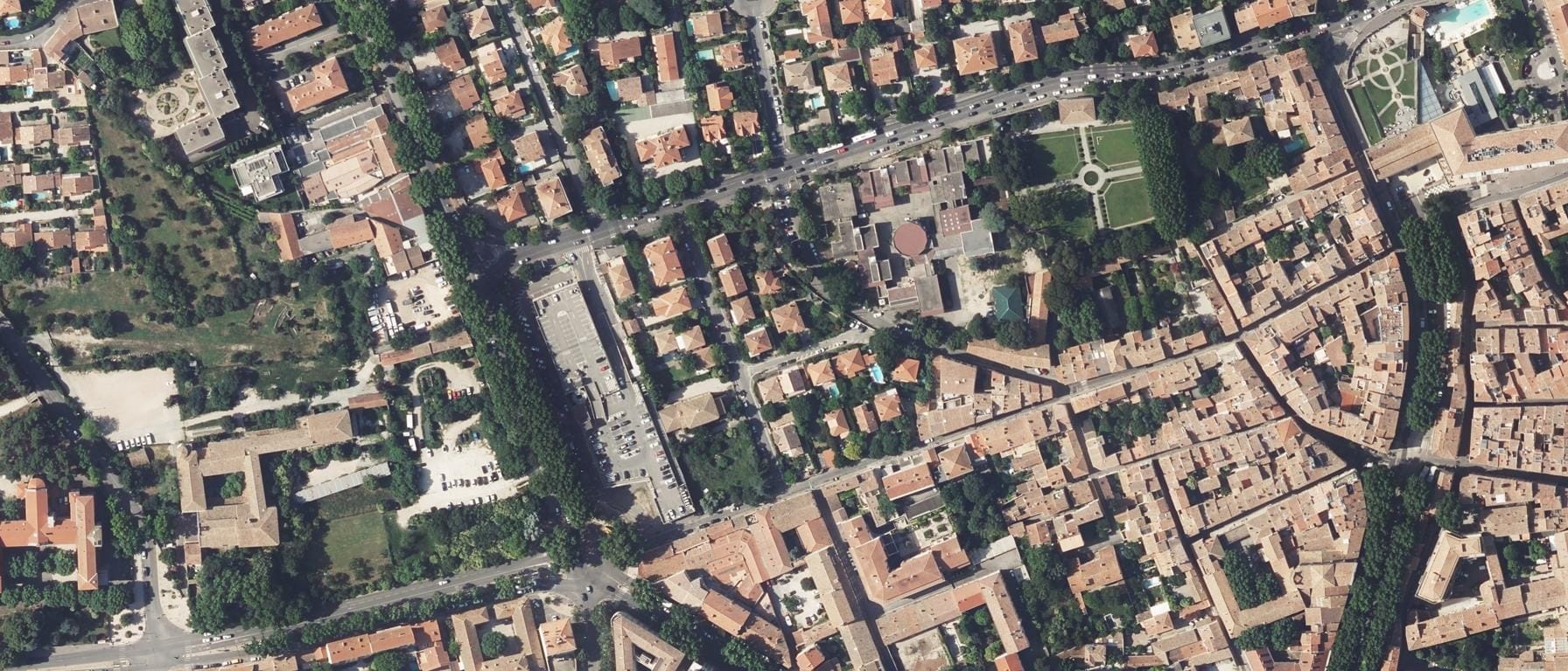 Vue aérienne de École supérieure d’art d'Aix-en-Provence