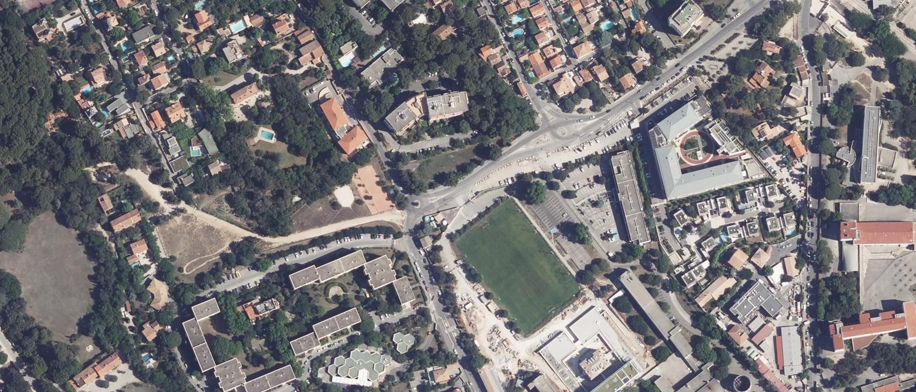 Vue aérienne de Ecole nationale supérieure maritime (ENSM) - Centre de Marseille