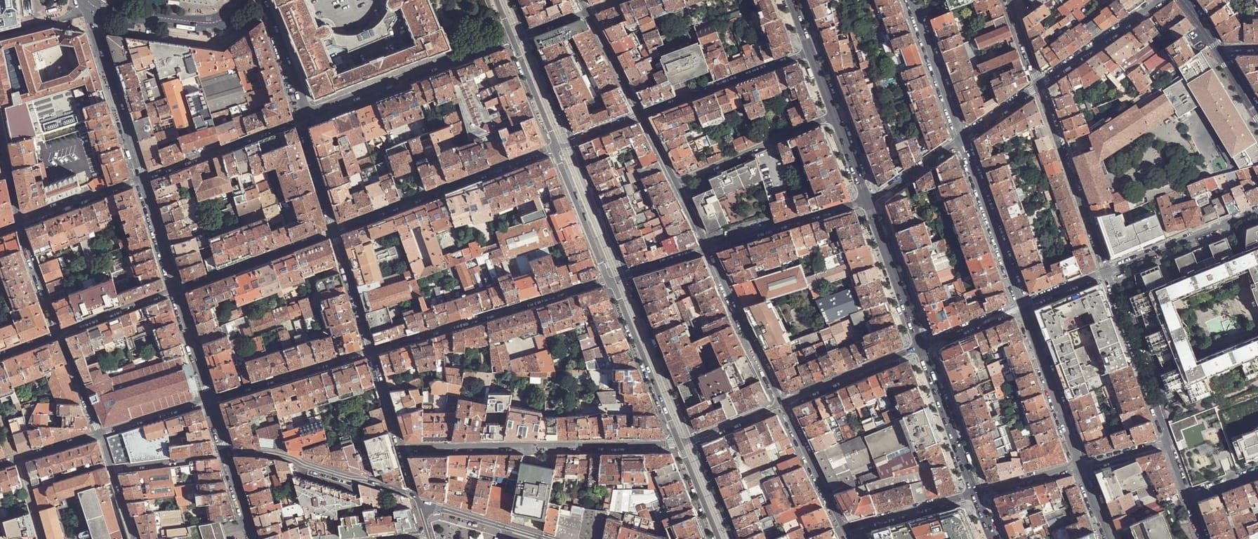 Vue aérienne de ECOLE SILVYA TERRADE - Marseille (Marseille 6e Arrondissement - 13)