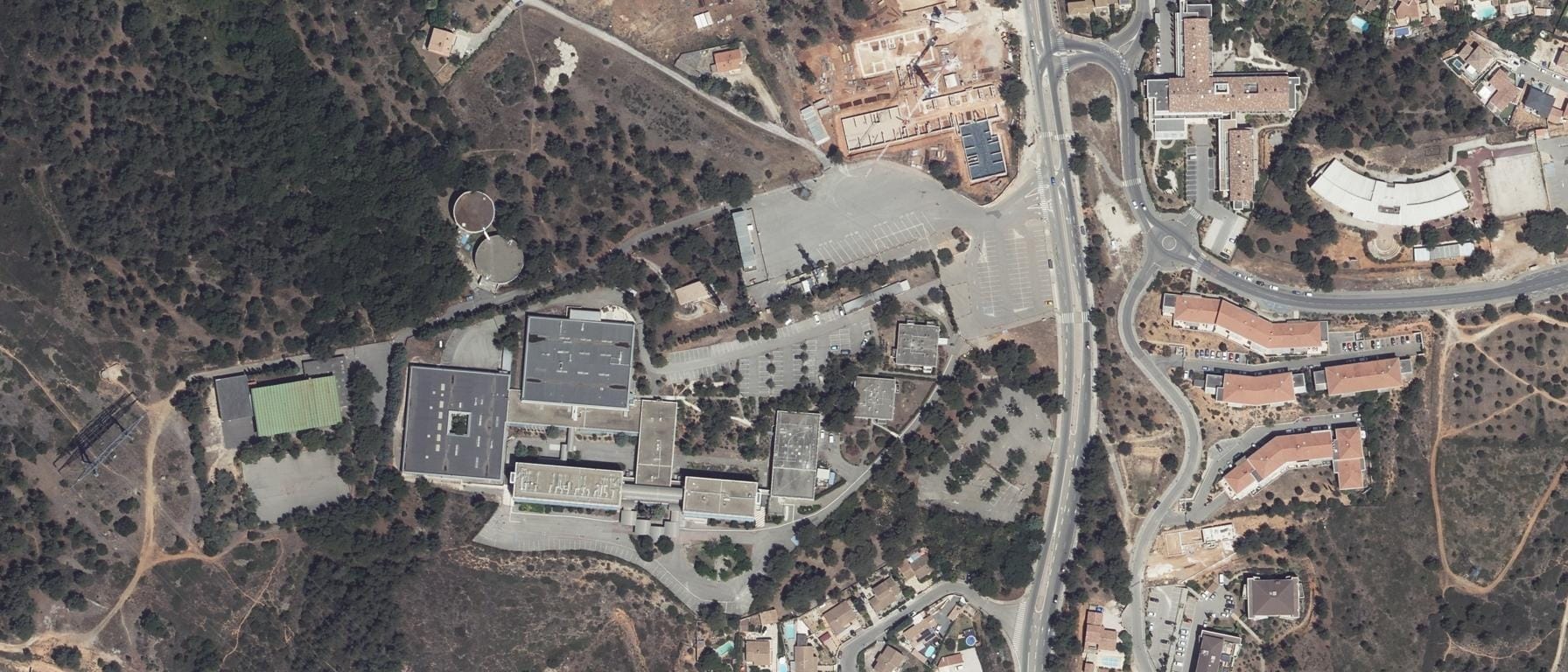 Vue aérienne de Lycée Jean Lurçat