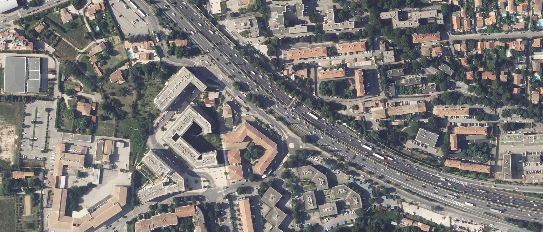 Vue aérienne de Peyrefitte Esthétique - Aix en Provence
