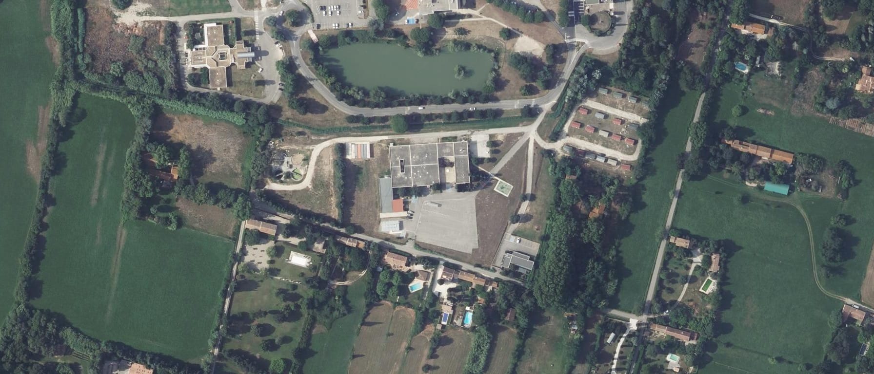 Vue aérienne de IFSI CH d'Arles