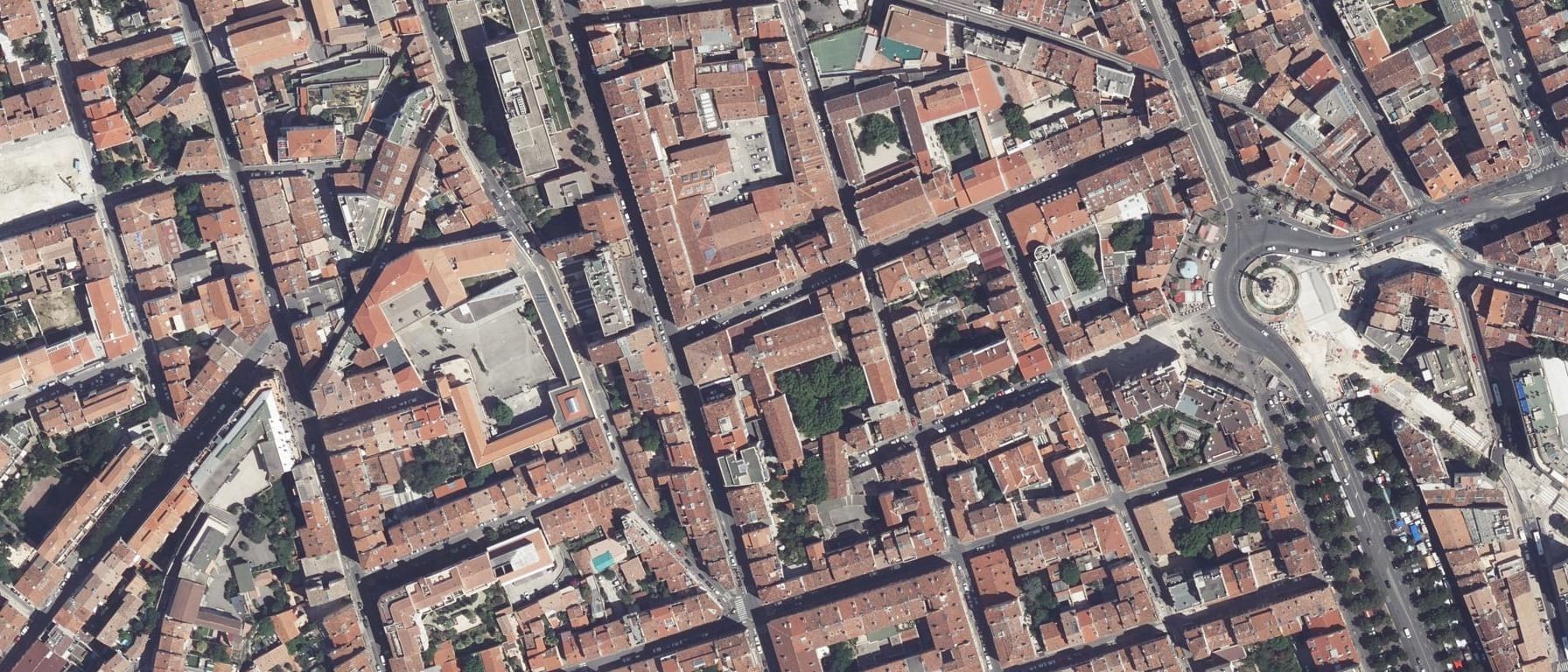 Vue aérienne de IFSI Croix Rouge Française Marseille