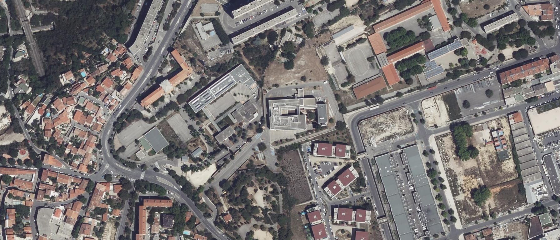 Vue aérienne de Institut de formation de manipulateurs d'électroradiologie médicale - Laurent CHEVROT - Hôpitaux universitaires de Marseille