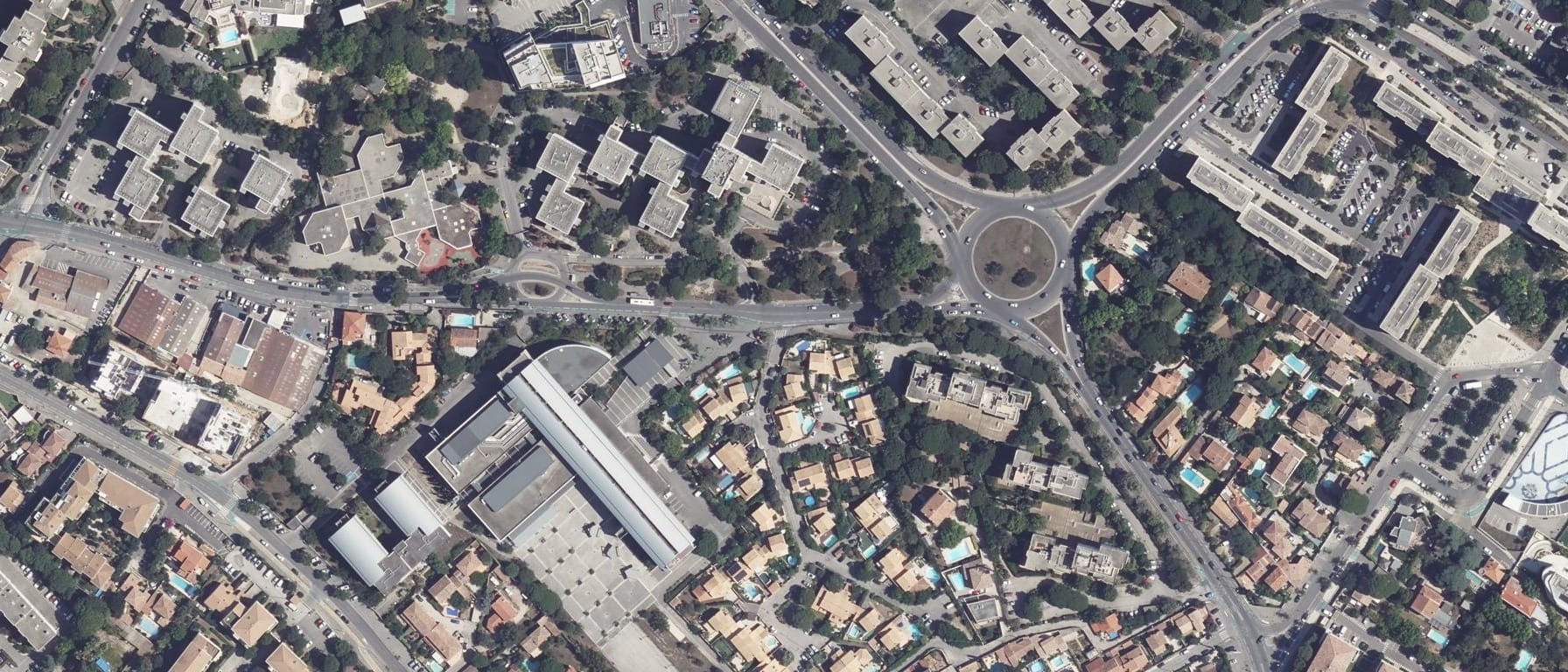 Vue aérienne de Lycée Hotelier Regional