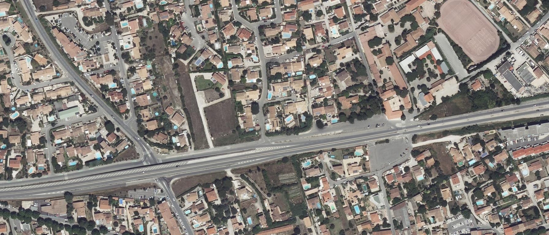 Vue aérienne de Lycée St Louis - Ste Marie