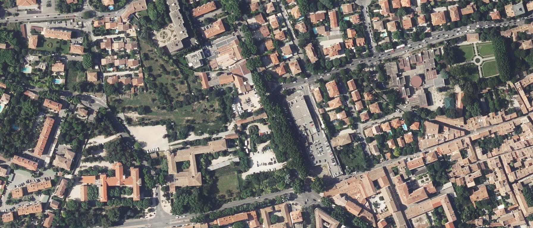 Vue aérienne de Lycée Celony