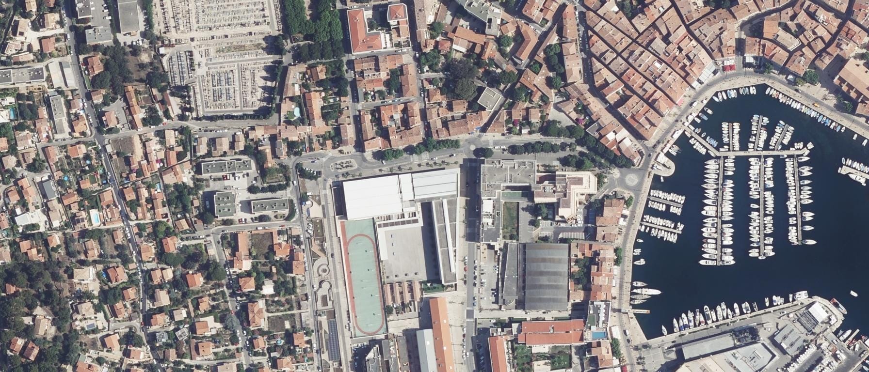 Vue aérienne de IUT Aix-Marseille - Site de la Ciotat
