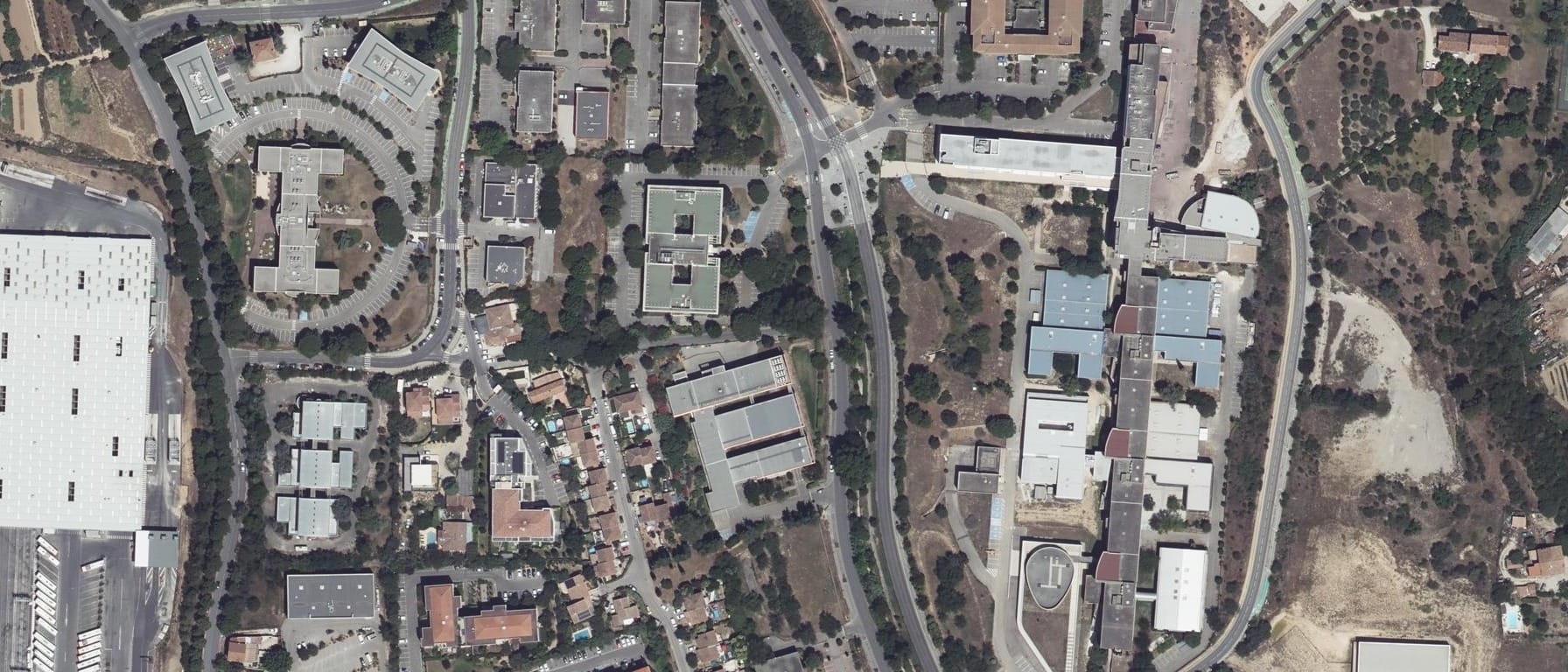 Vue aérienne de Institut Supérieur privé d'Optique de Marseille (ISO Marseille)
