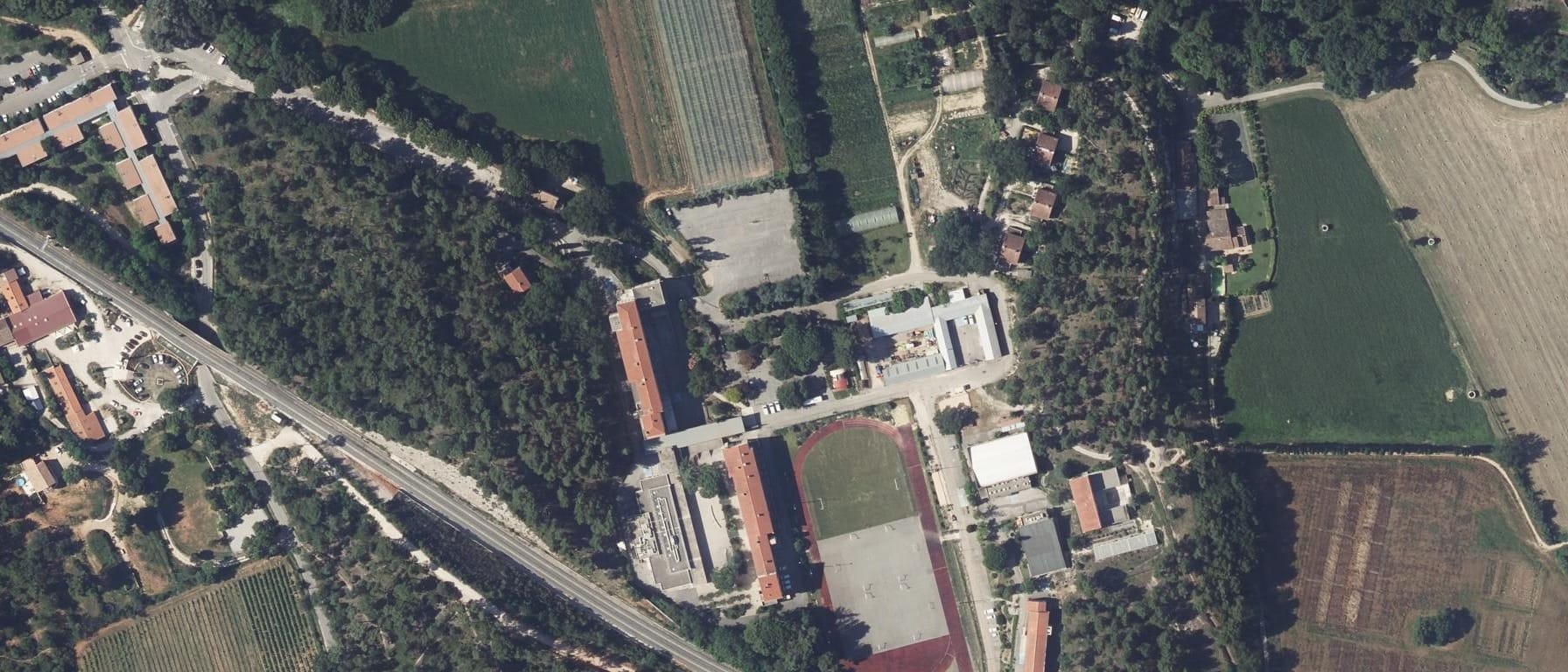 Vue aérienne de CFPPA Aix - Marseille