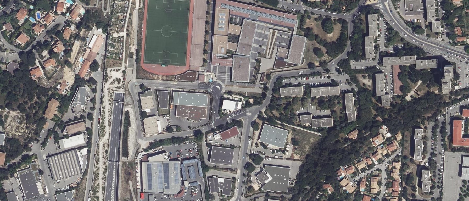 Vue aérienne de NELSON MANDELA