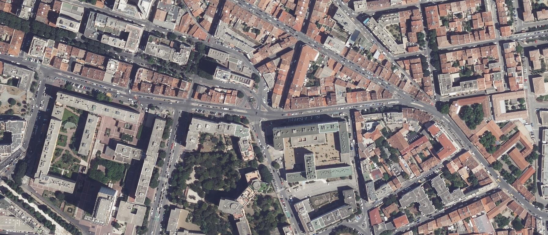 Vue aérienne de ECOLE PRIVE PIGIER LE COURS MESSIDORO (Marseille 10e Arrondissement - 13)