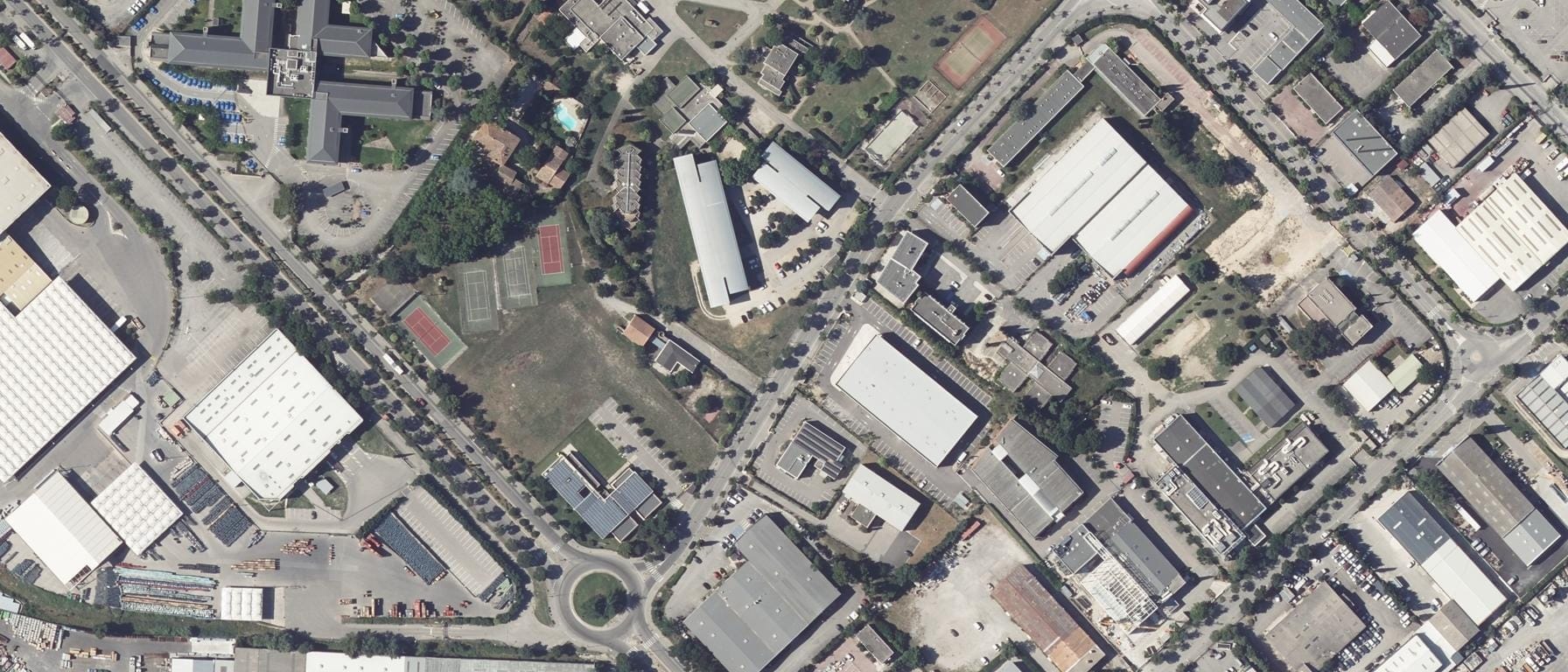 Vue aérienne de GROUPE ALTERNANCE AIX