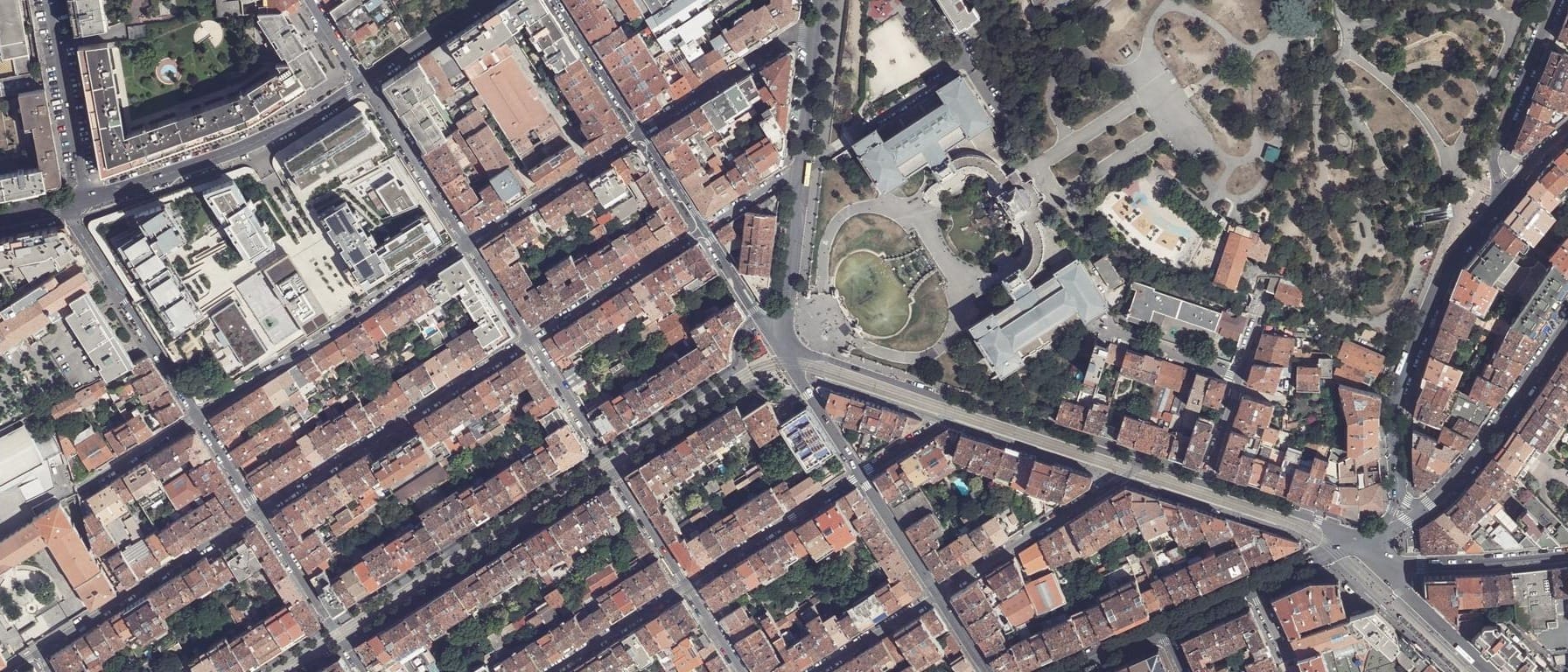 Vue aérienne de ESTC