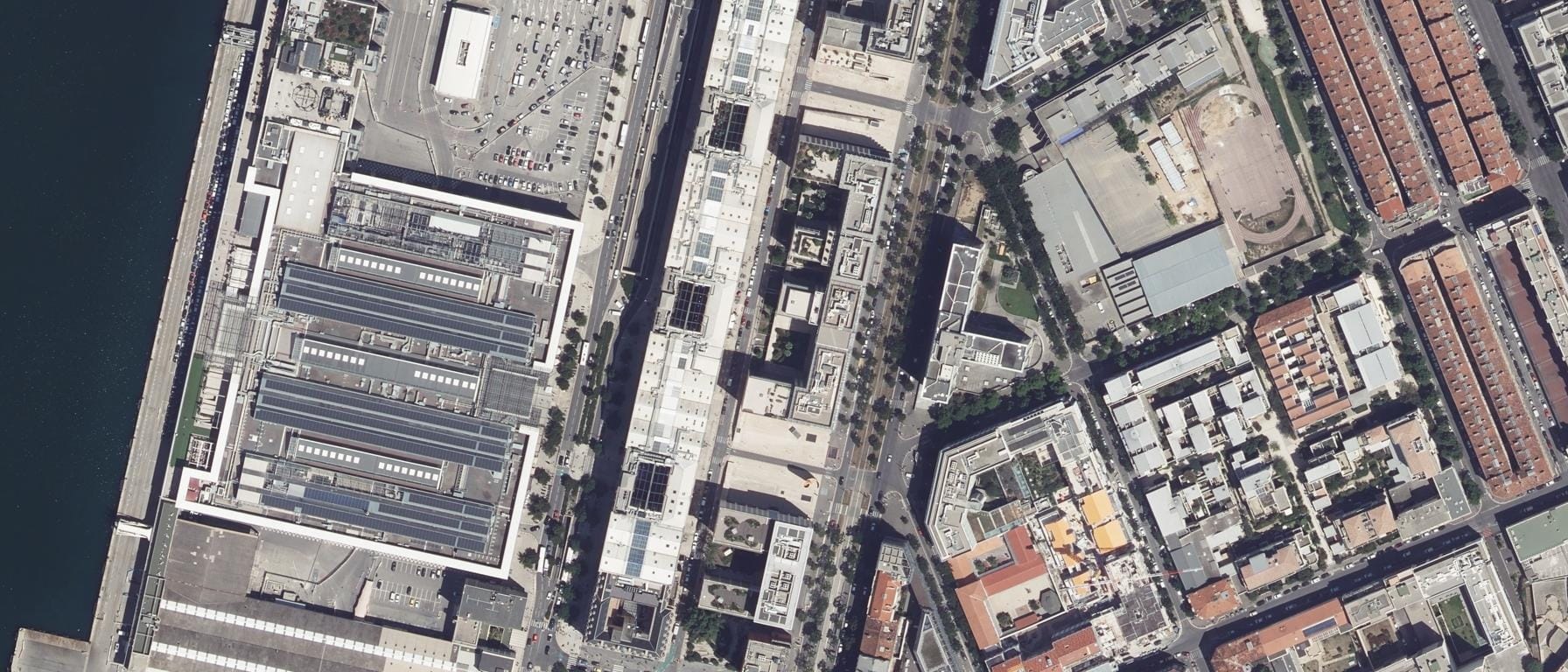 Vue aérienne de ESCG MARSEILLE