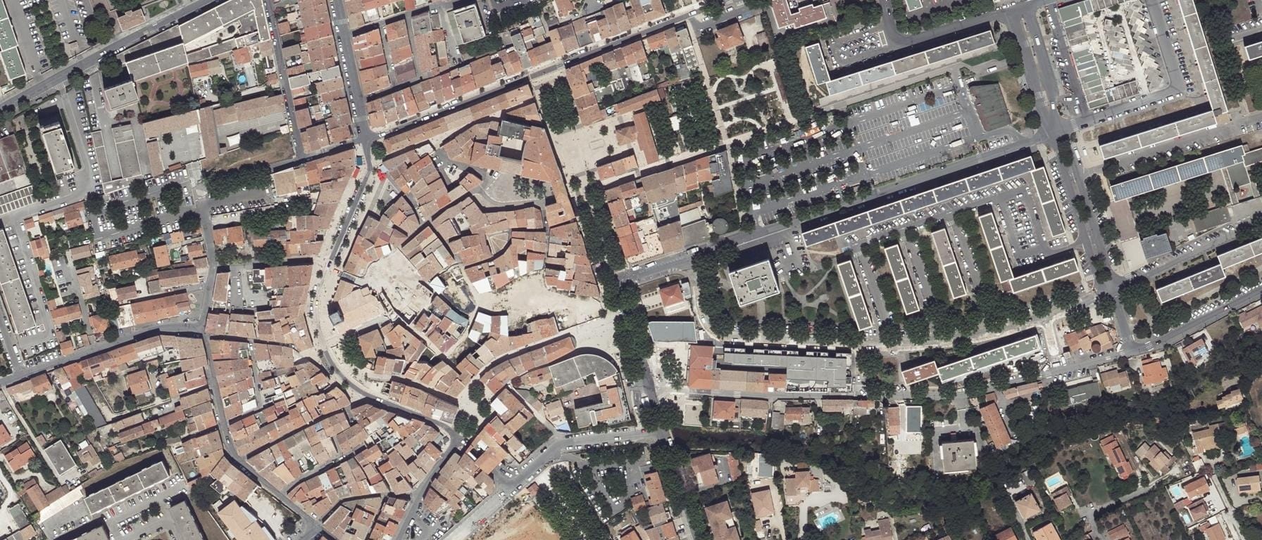 Vue aérienne de Site of-cfa IDEV