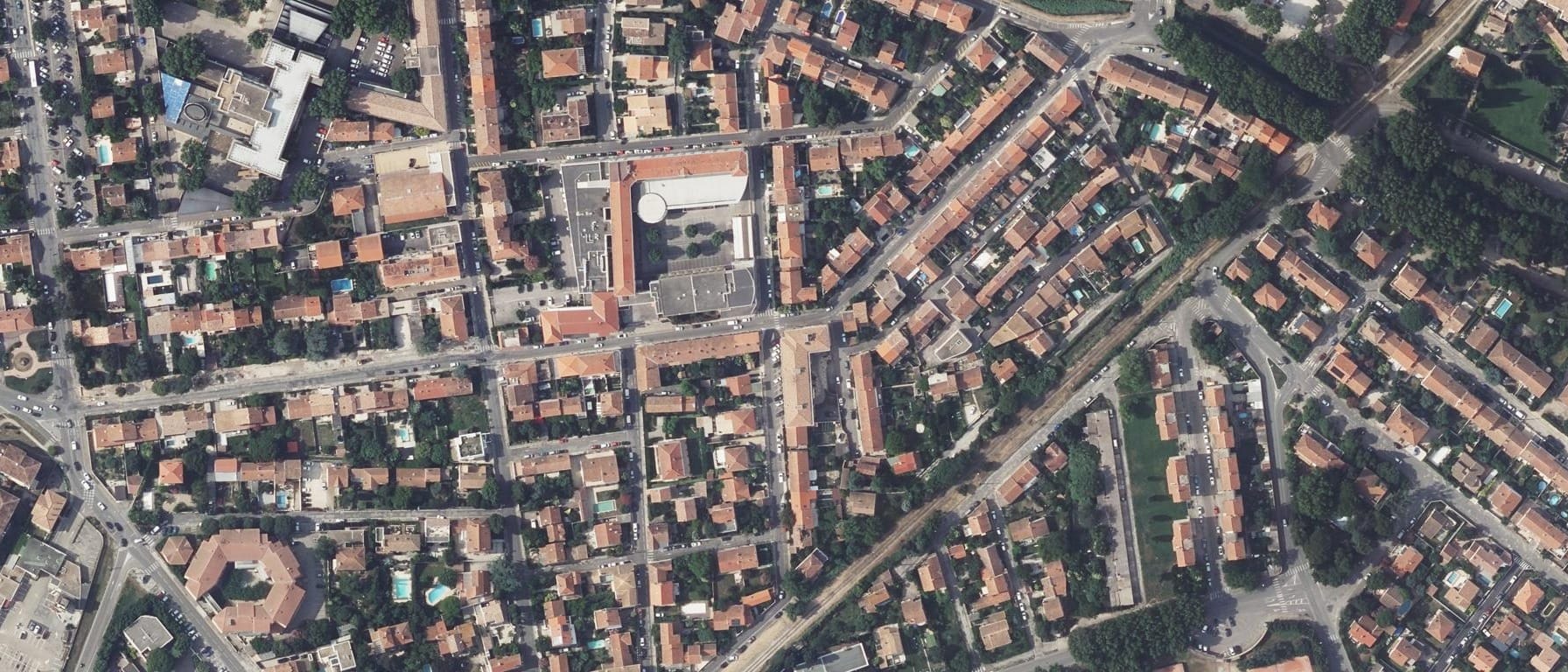 Vue aérienne de OF-CFA-CCI ARLES