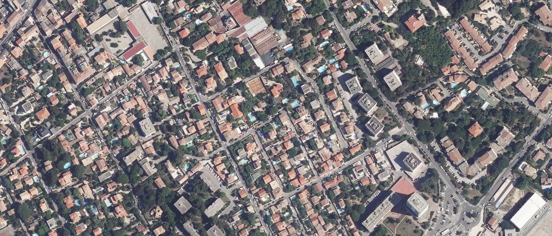 Vue aérienne de SITE OF CFA SUPSANTE