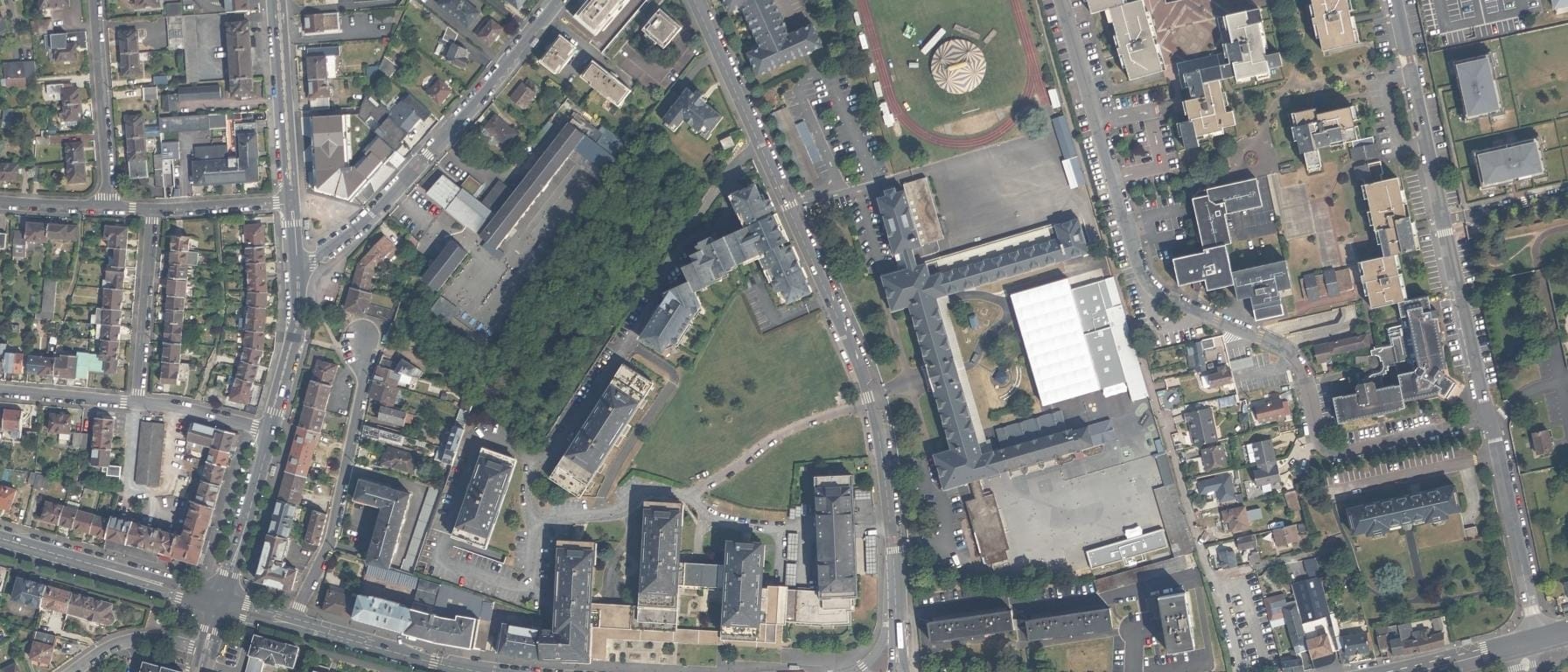 Vue aérienne de Lycée Sainte-Marie