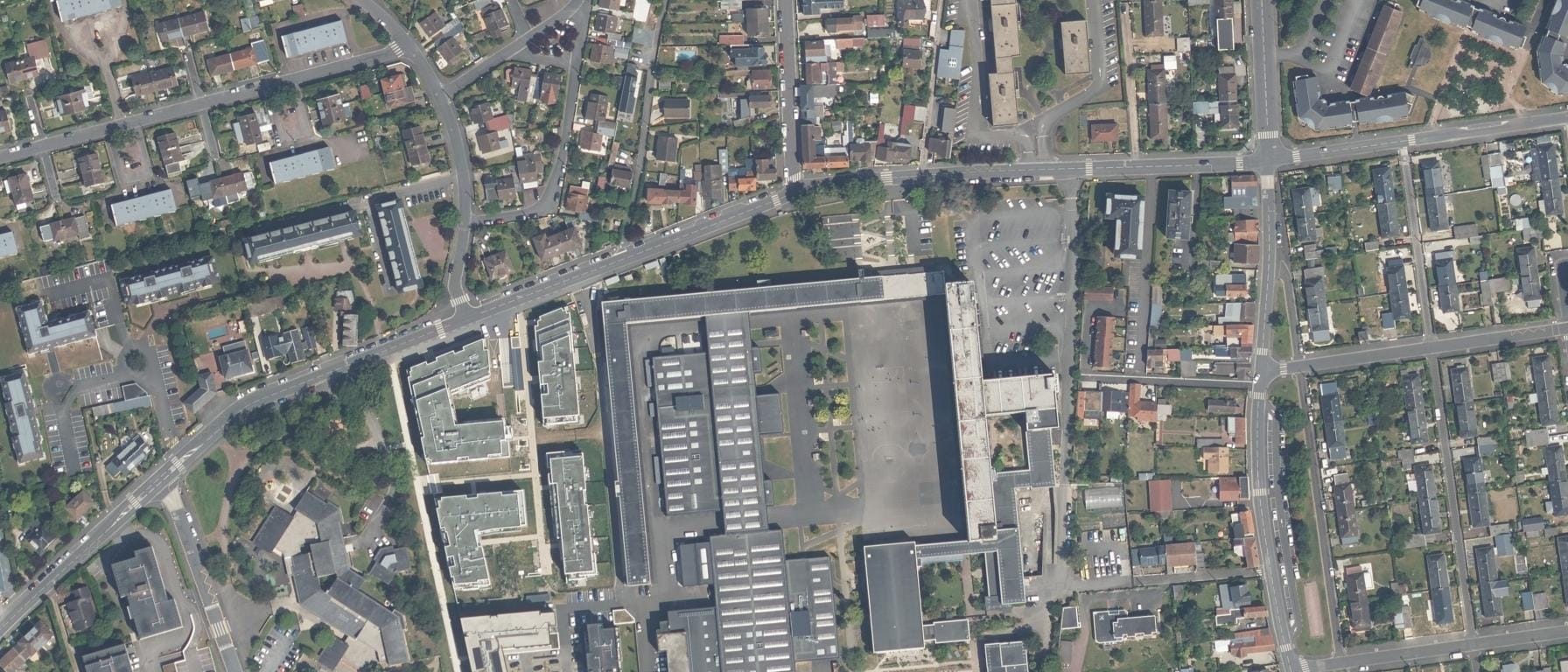 Vue aérienne de EC FORM AGR Institut Lemonnier