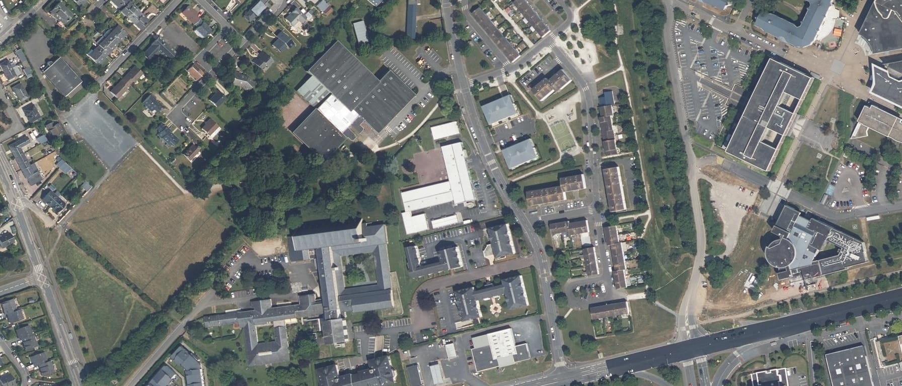 Vue aérienne de Lycée Notre Dame De Fidélité