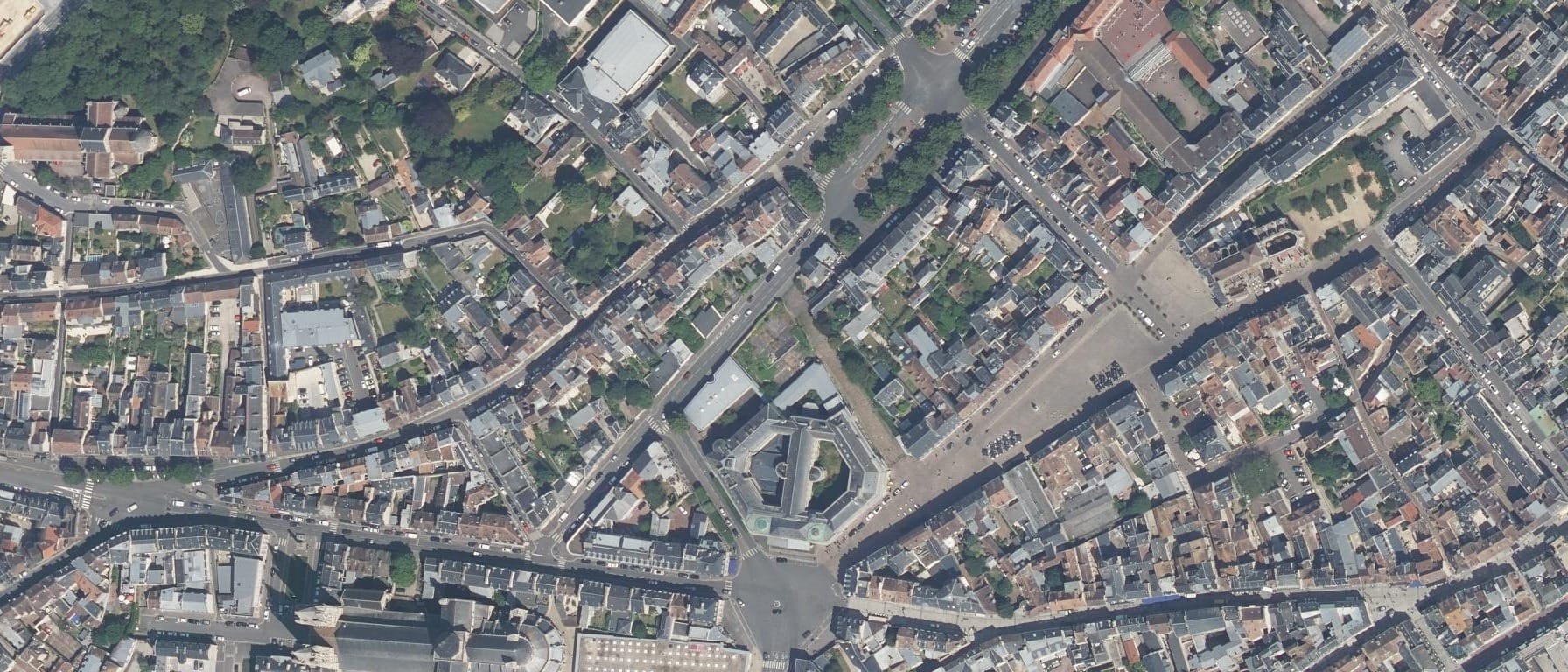 Vue aérienne de CFA AFTRAL Transport Logistique