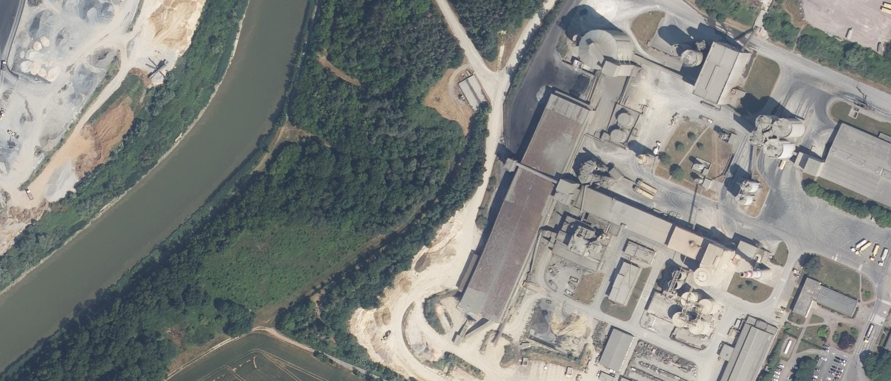 Vue aérienne de CFA ECOFAC (Colombelles - 14)