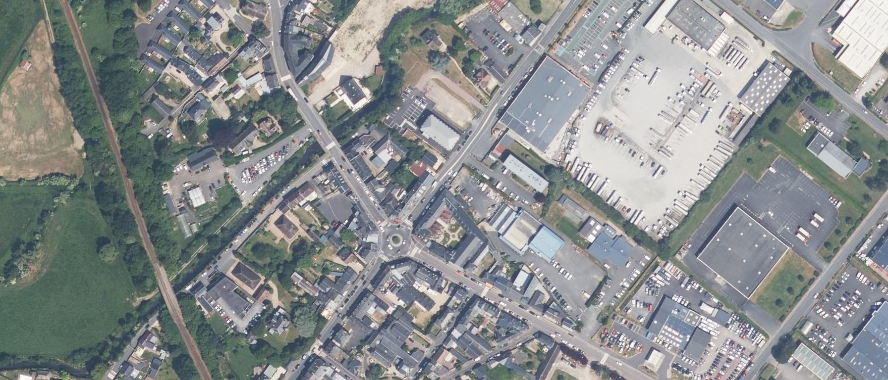 Vue aérienne de CFA Ecole supérieure privée ESCA IFA
