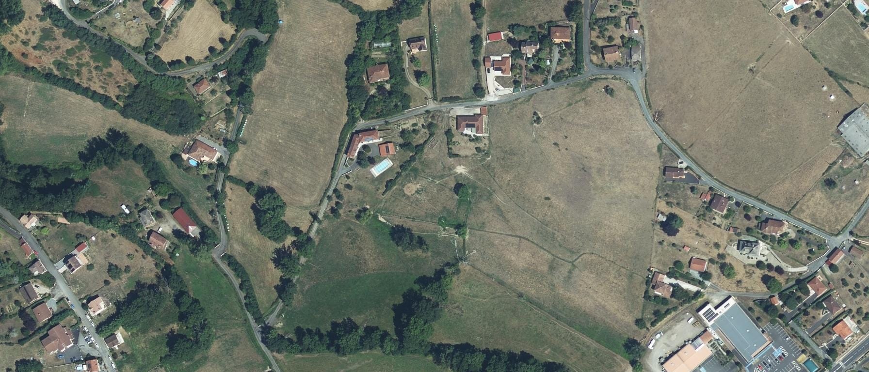 Vue aérienne de CAMPUS DU VALLON (MAURS)