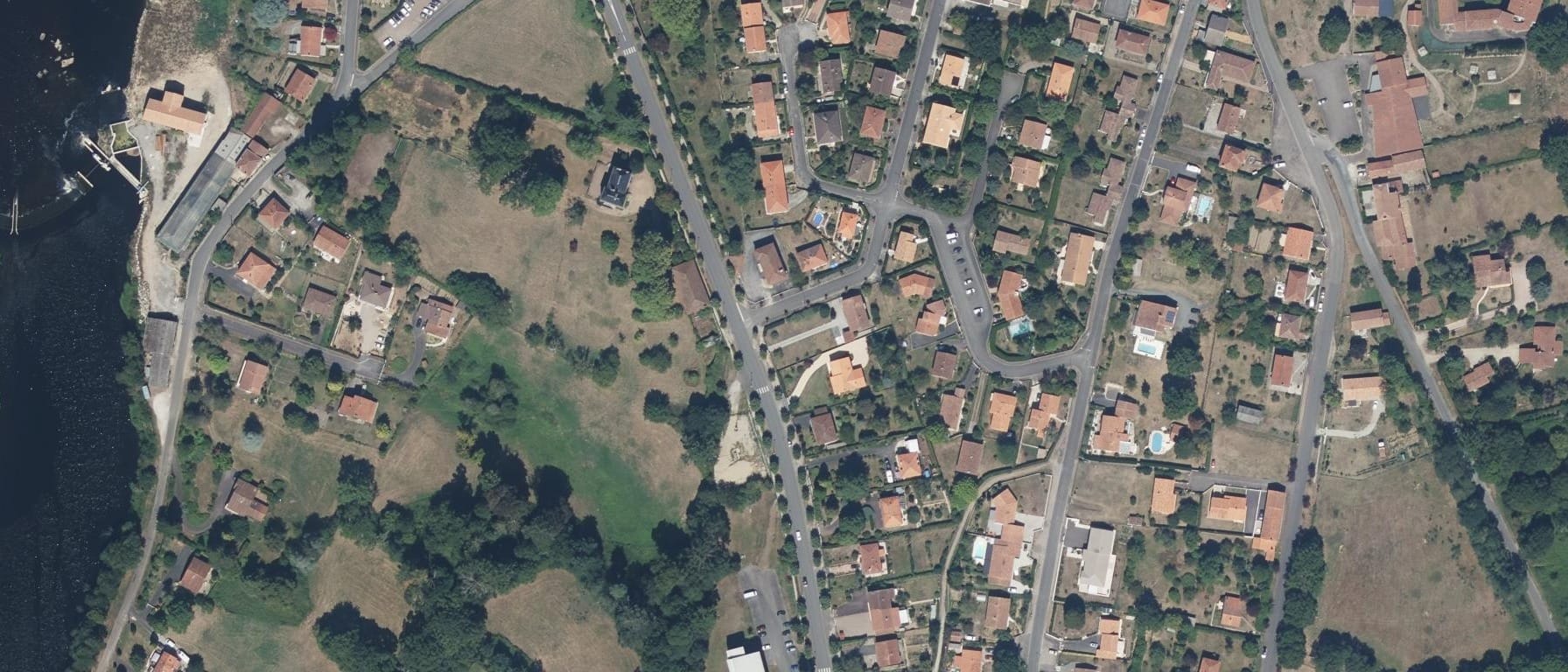 Vue aérienne de Lycée Emile Roux